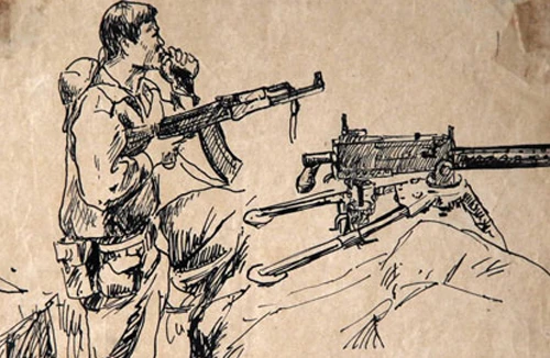 “Tô Ngọc Vân - Ký họa kháng chiến”