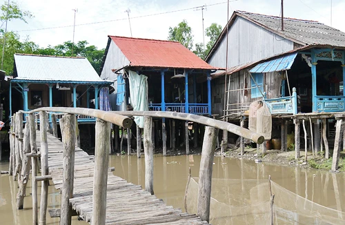 Nét Tây Bắc ở vùng lũ An Giang