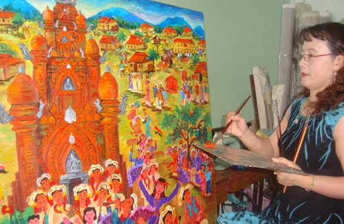 Ru con ngủ xong là… vẽ