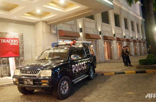 Nổ bom tại khách sạn hạng sang ở Myanmar