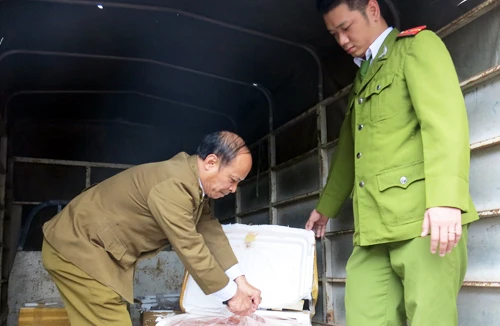 4 tạ nội tạng động vật chưa kịp “xuất ngoại”