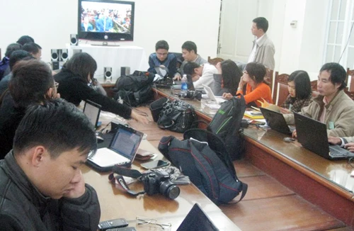 Tác nghiệp báo chí đã thuận tiện hơn