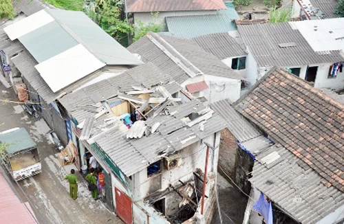 Nổ khí gas, 1 người bị thương