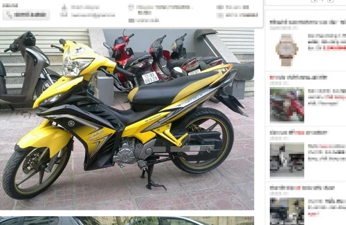 Vị khách mua xe qua mạng