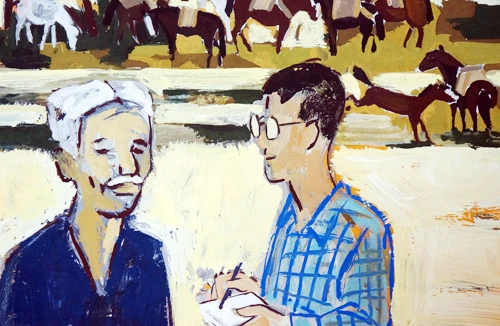 Một lần "háu đá"