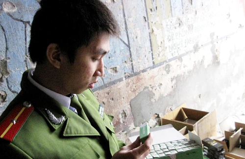 Kem tẩy trắng da không rõ nguồn gốc