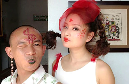 Hình ảnh “Bà Tưng” vào phim hài Tết 2014