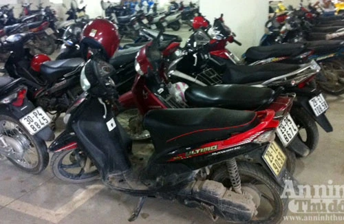 Nhân viên bảo vệ trộm xe