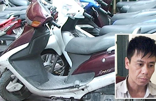 Trên đường đi cất giấu tang vật