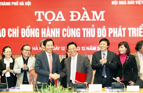 Báo chí đồng hành cùng Thủ đô phát triển