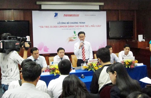 Tài trợ 20.000 camera dành cho nhà trẻ, mẫu giáo