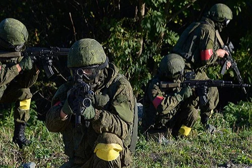 Quân đội Nga diễn tập chống khủng bố trên quần đảo tranh chấp với Nhật