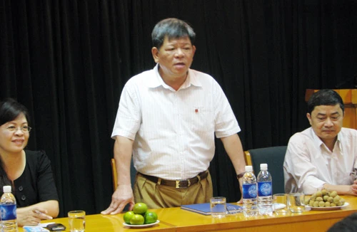 Đoàn học viên báo chí tham quan, sinh hoạt nghiệp vụ tại Báo An ninh Thủ đô