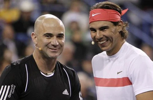 Agassi: Nadal là tay vợt vĩ đại nhất mọi thời đại, không phải Federer