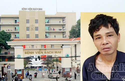 Lại bắt được trộm tại Bệnh viện Bạch Mai