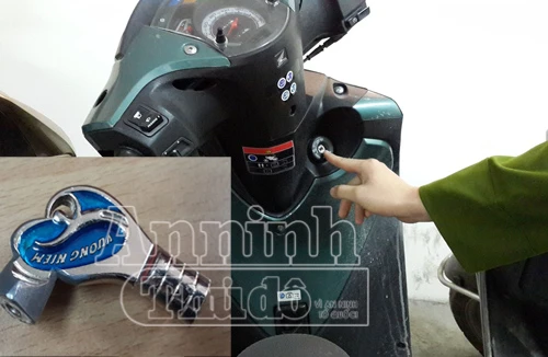 Hà Nội: Triệt phá ổ nhóm gây ra 25 vụ trộm xe máy đắt tiền