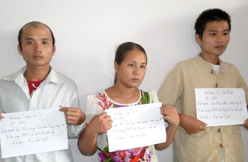 Bộ đội Biên phòng bắt giữ 3 đối tượng buôn người