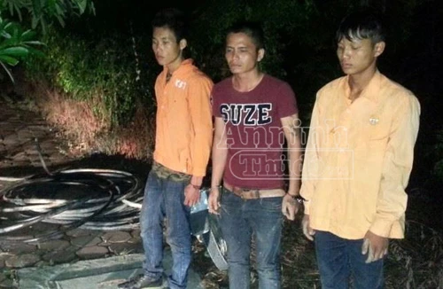 Hà Nội: Triệt phá ổ nhóm trộm dây cáp viễn thông
