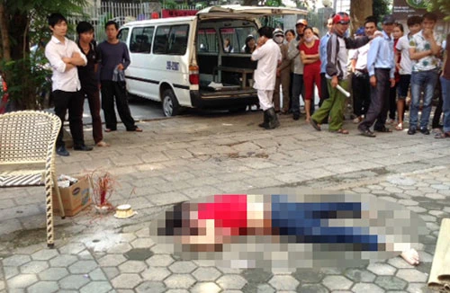 Một phụ nữ tử vong do nhảy lầu tự tử