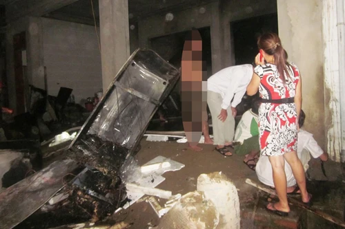 Bà hỏa thiêu rụi kho chứa hàng điện tử