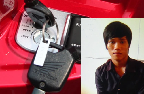 Đi học cắt tóc, lấy trộm xe của chủ đem đi cầm đồ