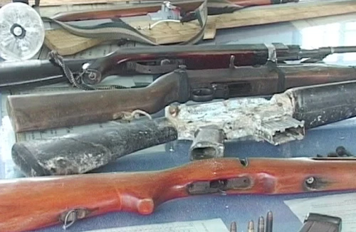  Quảng Nam: Thu hồi nhiều súng các loại