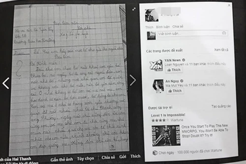 Làm rõ và xử phạt đối tượng ngụy tạo "bức thư con gửi bố ngoài đảo xa"