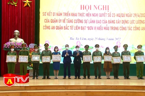 Xây dựng Công an quận Bắc Từ Liêm đạt "Đơn vị kiểu mẫu trong công tác Công an"