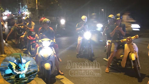 Giao thông bát nháo thời Pokemon Go