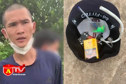 Công an xã tuần tra phát hiện đối tượng tàng trữ ma tuý