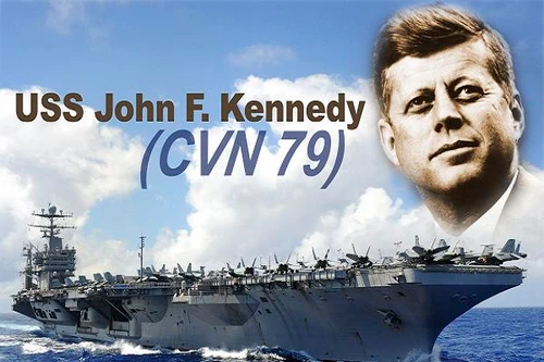 Hải quân Mỹ khởi đóng siêu tàu sân bay hạt nhân lớp Ford thứ 2