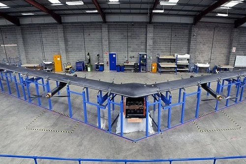 Máy bay không người lái do Facebook chế tạo đã sẵn sàng cất cánh