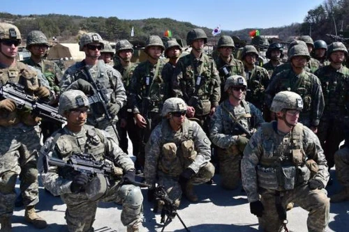 Khoảng 80.000 lính Mỹ- Hàn bắt đầu diễn tập, "chọc tức" Triều Tiên 