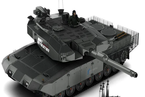 Đức chế tạo xe tăng chiến đấu chủ lực mới đối chọi Armata