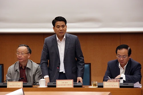 Chủ tịch UBND TP Hà Nội Nguyễn Đức Chung: Chấn chỉnh lãnh đạo cấp phòng sở ngành, quận huyện, phường xã