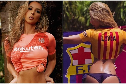 [ẢNH] "Đứng hình" ngắm người mẫu lai Nhật-Italy là fan cuồng Barca