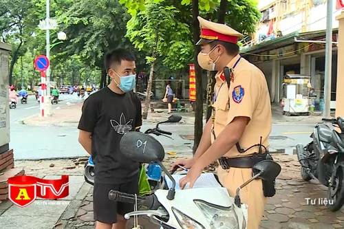 437 trường hợp vi phạm Luật Giao thông đường bộ bị phát hiện, xử lý