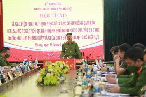 Tháo gỡ những vướng mắc đối với các công trình tiềm ẩn nguy cơ cháy, nổ