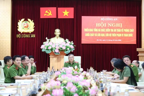 Bộ Công an mở đợt tổng rà soát, kiểm tra phòng cháy, chữa cháy trên toàn quốc