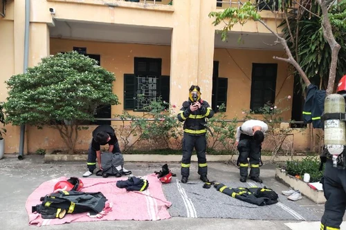 Tích cực rèn luyện sẵn sàng phòng ngừa 'giặc' lửa 