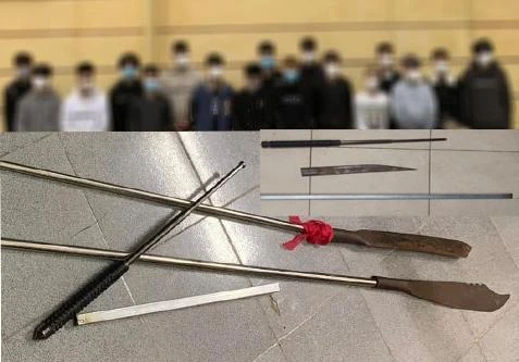 Thiếu niên 15 tuổi đầu trò vụ dùng hung khí giải quyết mâu thuẫn 