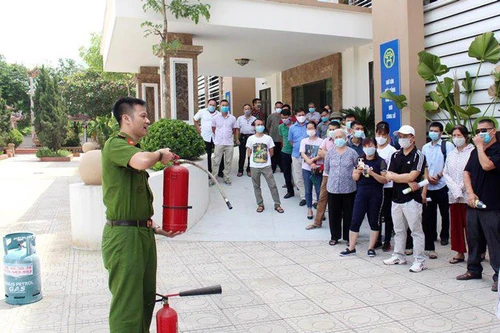 Quận Hoàng Mai tổng rà soát, kiểm tra an toàn phòng cháy, chữa cháy và cứu nạn, cứu hộ