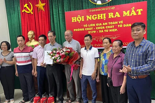 Hơn 50 hộ dân liên kết phòng ngừa cháy, nổ tại nơi sinh sống