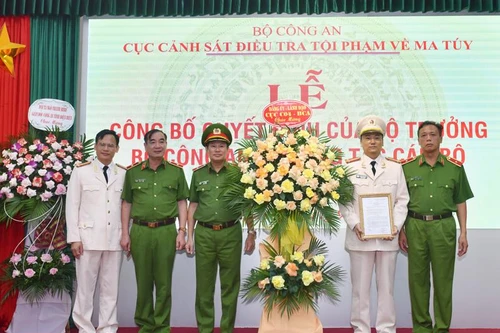 Bộ Công an điều động, bổ nhiệm 2 Phó Cục trưởng