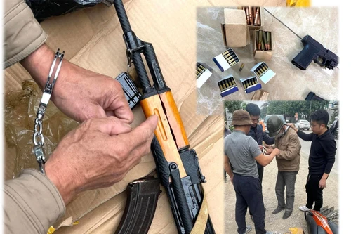 Bắt giữ đối tượng tàng trữ súng AK cùng hàng trăm viên đạn