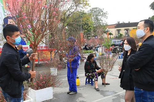 Cùng với nhiệm vụ phòng, chống dịch Covid-19 quyết liệt, hiệu quả, các địa phương vẫn phải bảo đảm an sinh xã hội, đặc biệt là bảo đảm cho nhân dân đón Tết an toàn, tươi vui. Ảnh: Lam Thanh 