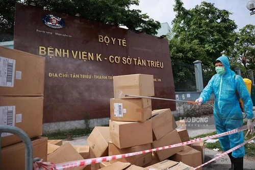 Rà soát, cách ly người đến Bệnh viện K (cơ sở Tân Triều) từ ngày 22-4 