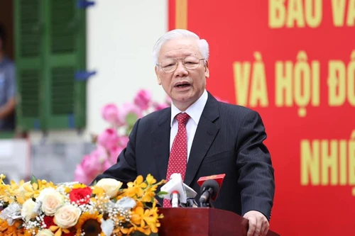 Tổng Bí thư Nguyễn Phú Trọng: Đất nước sẽ bước vào giai đoạn phát triển mới, đáp ứng nguyện vọng của cử tri 