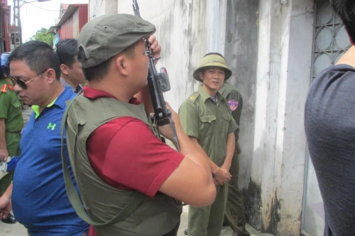 Cùng vào sinh ra tử với lực lượng Cảnh sát hình sự Thủ đô