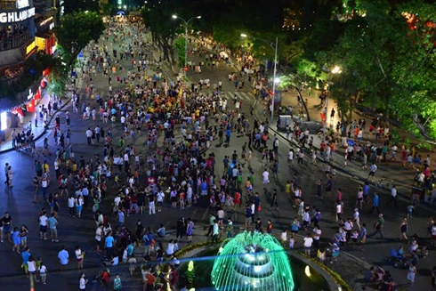 Hà Nội: Đề xuất mở rộng tuyến phố đi bộ trong phố cổ